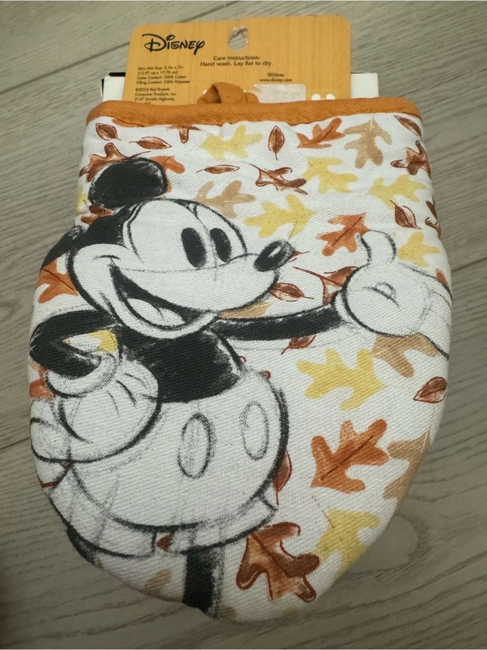 Disney Mickey Mouse Oversized 2 Pack Oven Mitts